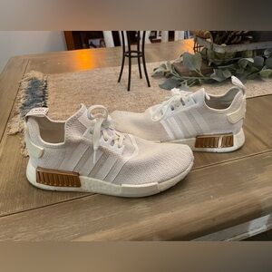 White adidas NMD shoes